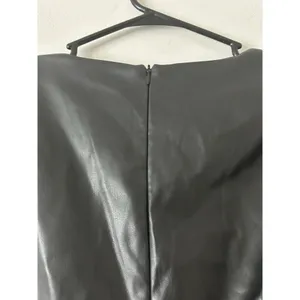 Hello Molly Black Catwoman Mini Dress Asymmetrical Front Slit Sexy Party Medium thumbnail 10