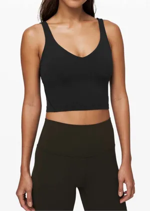 Women’s Lululemon Align Tank Black Size 10 thumbnail 1