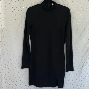 Princess Polly Black Long Sleeve Dress thumbnail 2