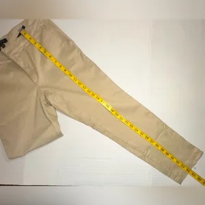 Banana Republic Pants Women Size 8S Skinny Khaki Ankle Mid-Rise Tan Workwear NWT thumbnail 6