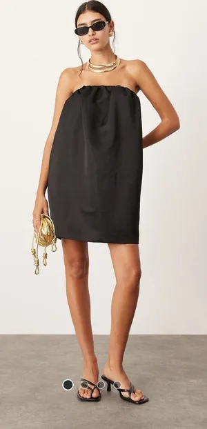 ASOS Black Mini Dress thumbnail 1