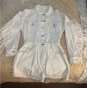 Le lis Romper with fringe thumbnail 1
