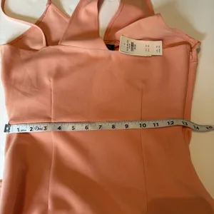 Abercrombie & Fitch NWT Bridesmaid Dress Sz MED Peach Asymmetric‎ Formal Prom thumbnail 10