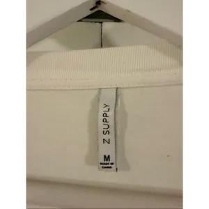 Z Supply white striped arm crewneck long sleeve size M thumbnail 4