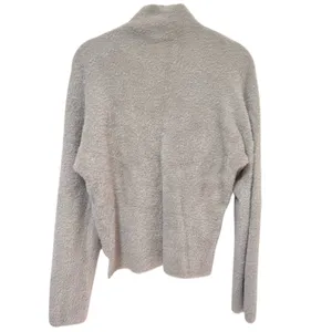 Abercrombie & Fitch Faux Fur Mock Neck Sweater Small thumbnail 4