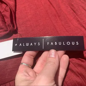 Absolutely Famous Red Wine Tank Top; small women’s thumbnail 8