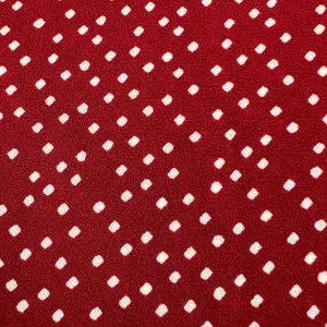 Ann Taylor Factory Red Dot Collared Crepe Blouse Long Roll Tab Sleeves Size M thumbnail 9