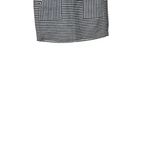 Madewell Women's Skirt Striped Straight Mini Pockets‎ Cotton Blue White Size 2 thumbnail 2