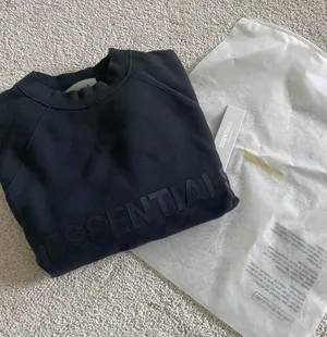 Fear of God Essentials crew neck logo sweatshirt thumbnail 3