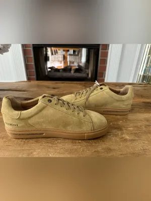 NEW Birkenstock Bend Low II Suede Khaki Sneaker ~ Size 41 thumbnail 8