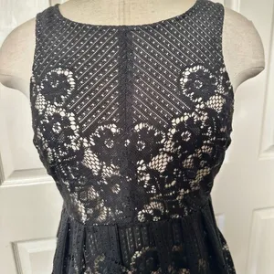 Free People black Rocco lace dress thumbnail 6