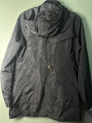Laura Scott Rain Coat Size M Lightweight Classic jacket Women Waterproof Chic thumbnail 4