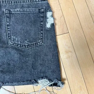 URBAN OUTFITTERS BDG Grey Black Denim Distressed Jean Mini Skirt Size small thumbnail 8