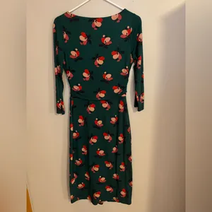 Boden Teal Dress with Pink Floral‎ Pattern Green Size undefined thumbnail 4