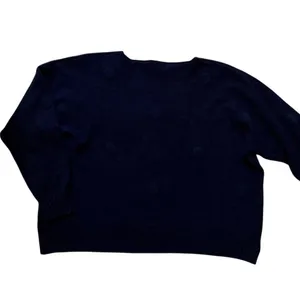 House of Tweed Navy Textured Dot Sweater One Size — Scotland thumbnail 9