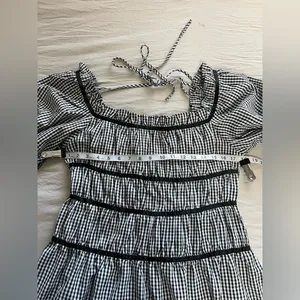 Cider Square Neck Ruched Puff Sleeve Midi Dress Size‎ Large thumbnail 7