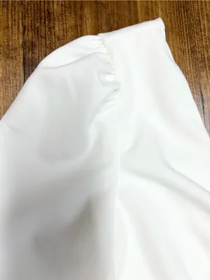 Lulus Stunning Romance White Long Sleeve Mermaid Wedding Maxi Dress Size XL NWT thumbnail 7