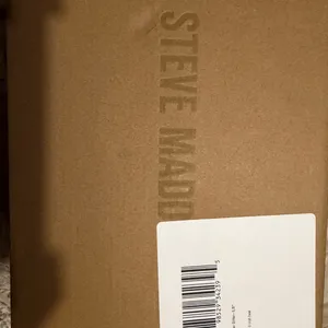 Steve Madden Metallic Silver Strappy Heels thumbnail 8