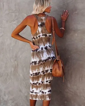 VICI Dolls Tie Dye Maxi Dress thumbnail 3