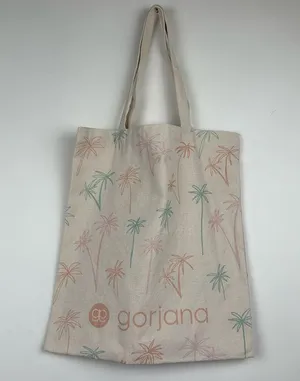 Gorjana Limited Edition Canvas Tote Bag thumbnail 1
