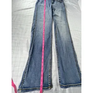 Rank 45 Women's Bootcut Jeans Size 27x32 Medium Wash Stretch Blue Denim Regular thumbnail 2