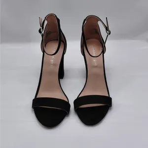 Madden Girl Dress Sandal Womens 10M Black Strappy Block Heel Shoes Wedding Party thumbnail 5