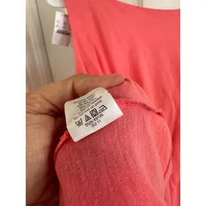 NWT J. Crew‎ Fine Spun cotton modal coral pink tank top size medium thumbnail 5