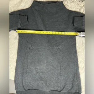 Gymshark Women's Size M So Soft Gray Mock Neck Sweater thumbnail 3