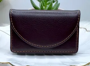 Mini Espresso Card Wallet Brown thumbnail 1