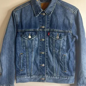 Levi’s Classic Denim Y2K button up‎ Jacket pockets size XS cute 90s style thumbnail 2
