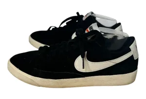 Nike Blazer Low SD Black Suede White Swoosh Women's Shoes Size 8.5‎ AV9373-001 thumbnail 1