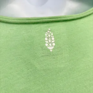 Free People Movement Keep It Casual Tunic‎ Women M Green Oversized Pockets Top thumbnail 8