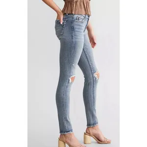 Buckle Black Fit 53 Distressed Ankle Skinny‎ Jeans Blue Denim Mid Rise Ripped 26 thumbnail 4