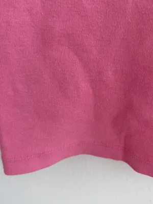 Brandy Melville Pink Baby Tee NWT Short Sleeve Fitted Crop Top One Size thumbnail 5