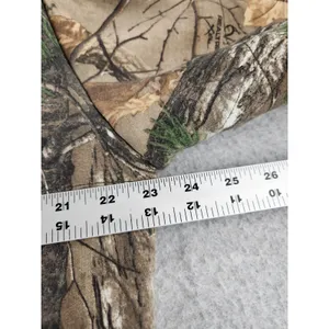 Cabelas Thick Realtree Camo Fleece Lined Hoodie Full Zip Jacket Hunting - MEDIUM thumbnail 6