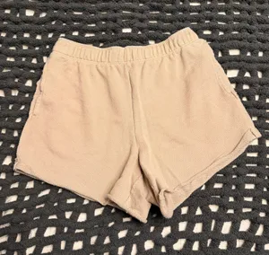 Aerie Shorts Comfy Tan thumbnail 1