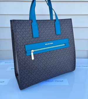 MK Kenly Large Logo Tote Bag - Lagoon thumbnail 3