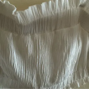 Women's white crop top thumbnail 8