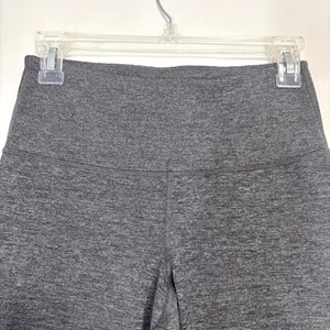 Old‎ Navy Go-Dry Active Leggings Gray Moto Pintuck Athletic Pants Yoga Medium thumbnail 4