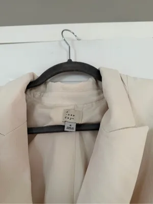 A New Day Cream Double-Breasted Blazer Jacket thumbnail 4