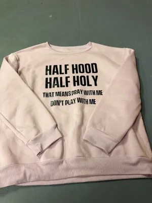 Baby pink sweatshirt thumbnail 3
