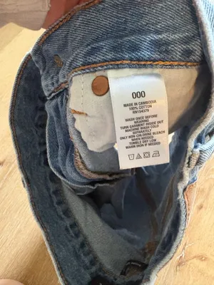 Aeropostale Light Blue Distressed Mom Jean Shorts thumbnail 5
