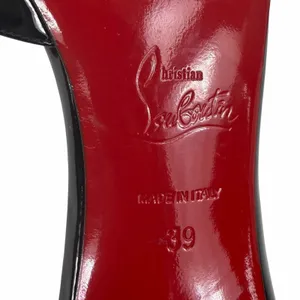 Christian Louboutin Iriza 100 Patent Leather d'Orsay Pump Black Size 39 thumbnail 13
