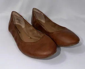 Amazon Essentials Women’s Ballet Flats Brown Size 8.5 Wide thumbnail 1