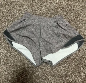 Gray Heather Lululemon Shorts thumbnail 1
