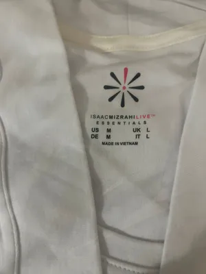 isaac mizrahi live essentials pima cotton layered look top bright white size m thumbnail 4