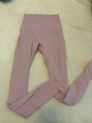 Lululemon Blush Pink Leggings Align thumbnail 1