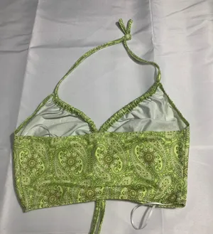 Lime Crop top.  Size 2 thumbnail 5