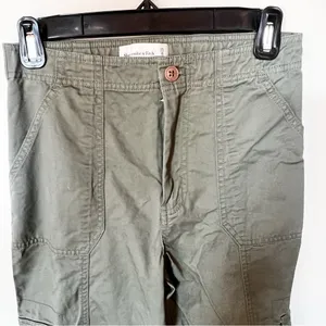 Abercrombie Army Green Cargo Pants thumbnail 4