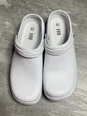 BH Clog Mule Women Sz 10 White Foam Comfort Shoes w Sport Mode‎ New S-600 thumbnail 1